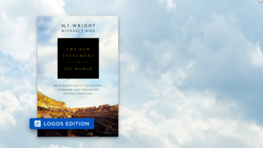 book cover of The New Testament in Its World