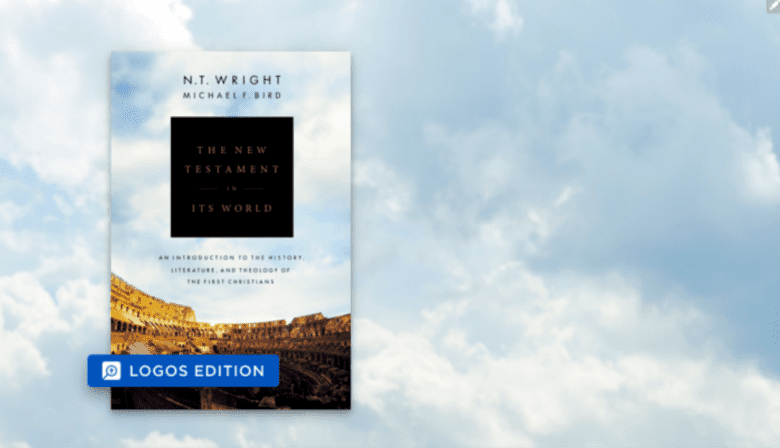 book cover of The New Testament in Its World