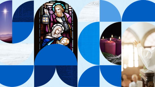 Collage representing Christmas sermon ideas